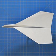 avión de papel paso a paso