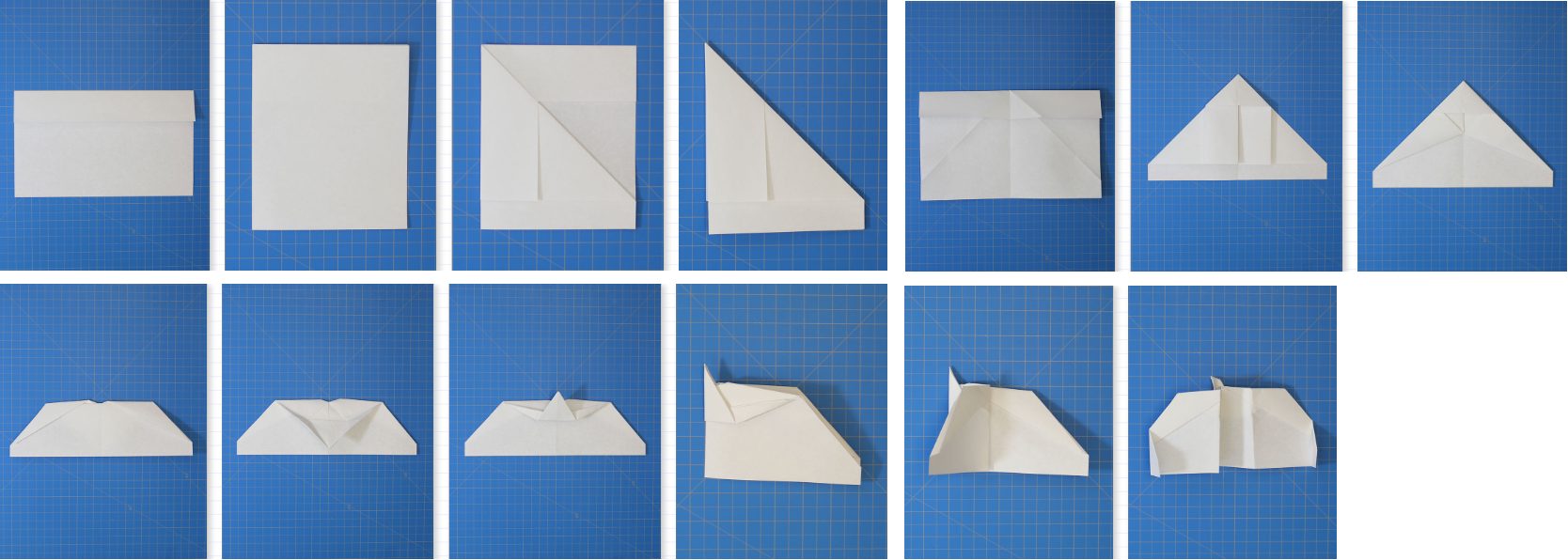 pasos para hacer un avion de papel rápido