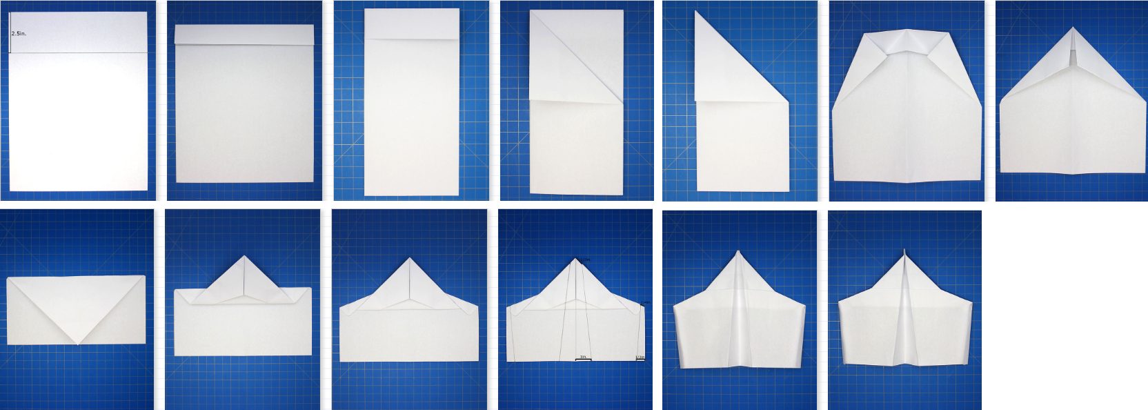 pasos aviones de papel aguila rapida